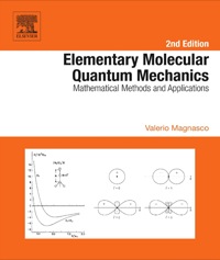 Cover image: Elementary Molecular Quantum Mechanics: Mathematical Methods and Applications 2nd edition 9780444626479