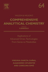 Cover image: Applications of Advanced Omics Technologies: From Genes to Metabolites 9780444626509