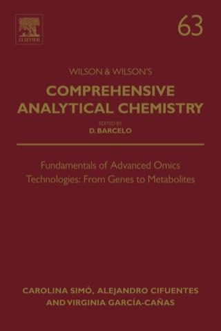 صورة الغلاف: Fundamentals of Advanced Omics Technologies: From Genes to Metabolites 9780444626516
