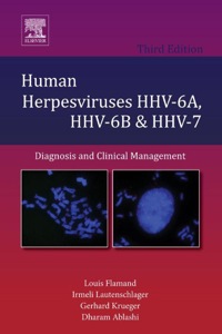 Titelbild: Human Herpesviruses HHV-6A, HHV-6B & HHV-7: Diagnosis and Clinical Management 3rd edition 9780444627032