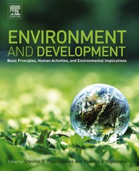 Cover image: Environment and Development: Basic Principles, Human Activities, and Environmental Implications 9780444627339