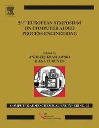 Imagen de portada: 23rd European Symposium on Computer Aided Process Engineering 1st edition 9780444632340