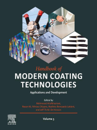 Cover image: Handbook of Modern Coating Technologies 9780444632371