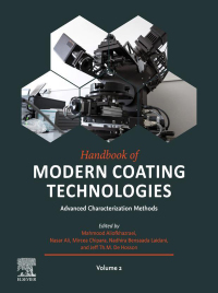 Imagen de portada: Handbook of Modern Coating Technologies 9780444632395