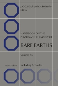 صورة الغلاف: Handbook on the Physics and Chemistry of Rare Earths 9780444632562