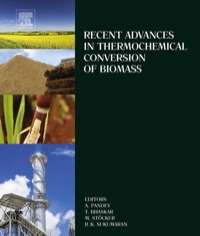 Titelbild: Recent Advances in Thermochemical Conversion of Biomass 9780444632890
