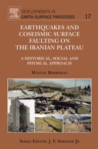 Omslagafbeelding: Earthquakes and Coseismic Surface Faulting on the Iranian Plateau 9780444632920