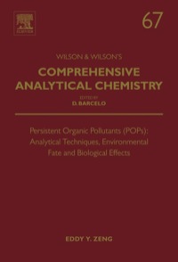 Cover image: Persistent Organic Pollutants (POPs): Analytical Techniques, Environmental Fate and Biological Effects 9780444632999