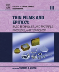 Imagen de portada: Handbook of Crystal Growth: Thin Films and Epitaxy 2nd edition 9780444633040