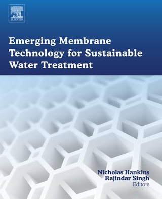 Cover image: Emerging Membrane Technology for Sustainable Water Treatment 9780444633125