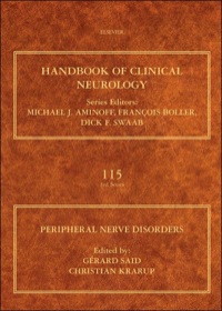 صورة الغلاف: Peripheral Nerve Disorders: Handbook of Clinical Neurology (Series Editors: Aminoff, Boller and Swaab) 9780444529022