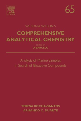 Omslagafbeelding: Analysis of Marine Samples in Search of Bioactive Compounds 9780444633590