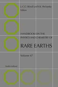 Imagen de portada: Handbook on the Physics and Chemistry of Rare Earths 9780444634818