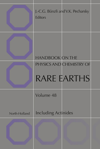 Imagen de portada: Handbook on the Physics and Chemistry of Rare Earths 9780444634832