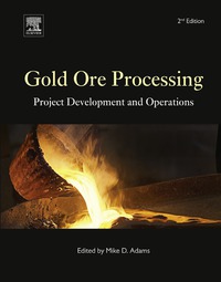 Immagine di copertina: Gold Ore Processing: Project Development and Operations 2nd edition 9780444636584