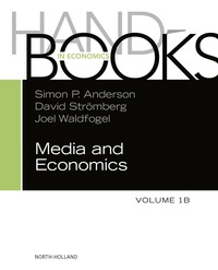 Titelbild: Handbook of Media Economics, vol 1B 9780444636850