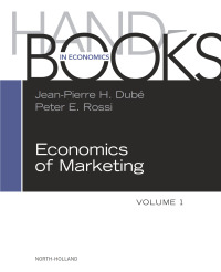 Cover image: Handbook of the Economics of Marketing 9780444637598