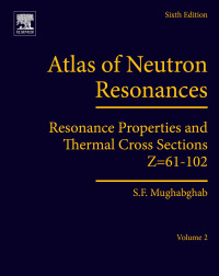 Cover image: Atlas of Neutron Resonances 6th edition 9780444637864