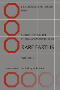 Titelbild: Handbook on the Physics and Chemistry of Rare Earths 9780444638786