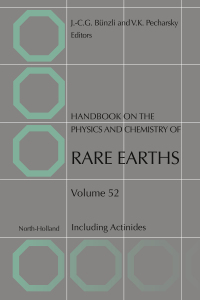 Imagen de portada: Handbook on the Physics and Chemistry of Rare Earths 9780444638779