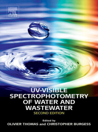 Imagen de portada: UV-Visible Spectrophotometry of Water and Wastewater 2nd edition 9780444638977