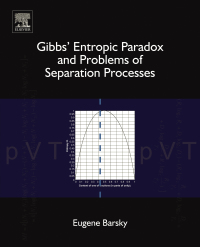 صورة الغلاف: Gibbs' Entropic Paradox and Problems of Separation Processes 9780444639196
