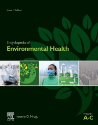 Cover image: Encyclopedia of Environmental Health 2nd edition 9780444639516