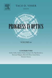 Cover image: Progress in Optics 9780444642752