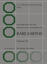 Cover image: Handbook on the Physics and Chemistry of Rare Earths 9780444642998