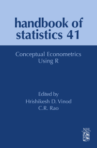 Cover image: Conceptual Econometrics Using R 9780444643117