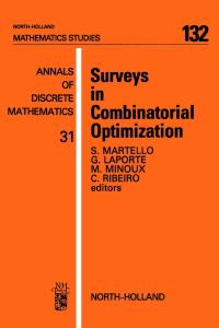 Cover image: Surveys in Combinatorial Optimization 9780444701367