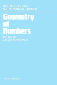 Cover image: Geometry of Numbers 2nd edition 9780444701527