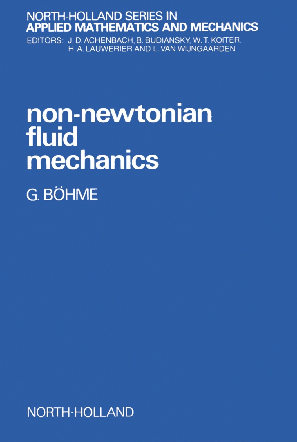 Non-Newtonian Fluid Mechanics (eBook)