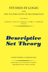 Cover image: Descriptive Set Theory 9780444701992