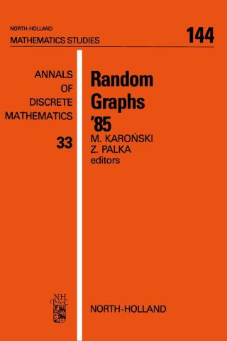 Cover image: Random Graphs '85 9780444702654
