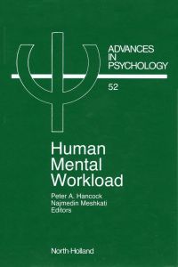 Cover image: Human Mental Workload 9780444703880