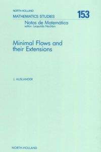 Imagen de portada: Minimal Flows and Their Extensions 9780444704535