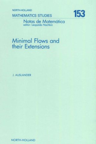 Cover image: Minimal Flows and Their Extensions 9780444704535
