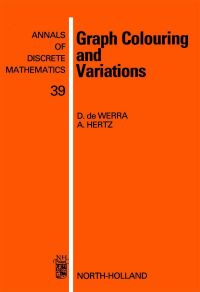 Cover image: Graph Colouring and Variations 9780444705334