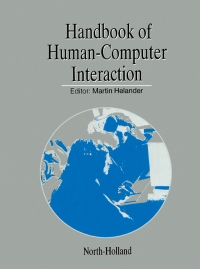 Cover image: Handbook of Human-Computer Interaction 9780444705365