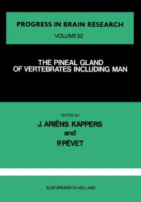 Cover image: The Pineal Gland of Vertebrates Including Man 9780444801142