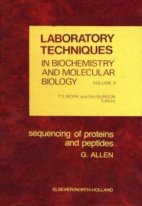 Omslagafbeelding: Sequencing of proteins and peptides 9780444802750