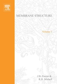 Titelbild: Membrane Structure 9780444803047