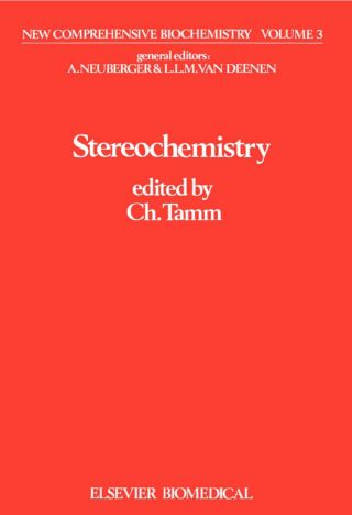 Imagen de portada: Stereochemistry 9780444803894