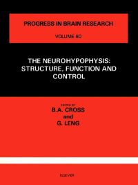 表紙画像: THE NEUROHYPOPHYSIS: STRUCTURE, FUNCTION AND CONTROL 9780444804792