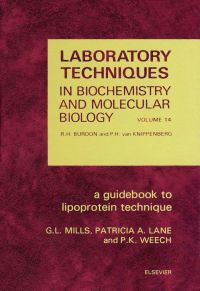 Imagen de portada: A Guidebook to Lipoprotein Techniques 9780444805911