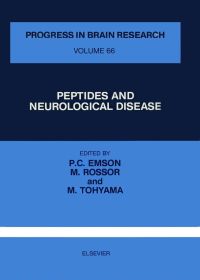 Cover image: PEPTIDES AND NEUROLOGICAL DISEASE 9780444807335