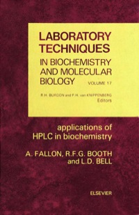 Cover image: Application HPLC in Biochem: