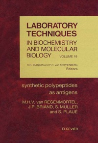 Cover image: Synthetic Polypeptides as Antigens, Volume 19 1st edition