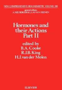 Titelbild: Hormones and their Actions, Part 2: Specific action of protein hormones 9780444809971